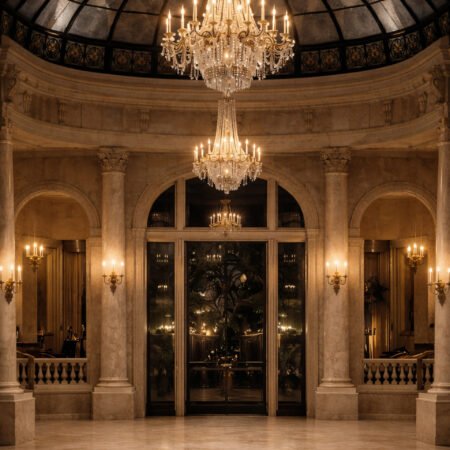 Hotel Conservatory Photography Backdrop