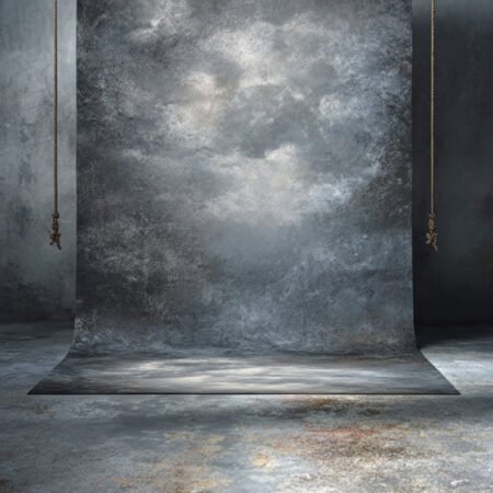 Black Vintage Canvas 1 Photography Backdrop